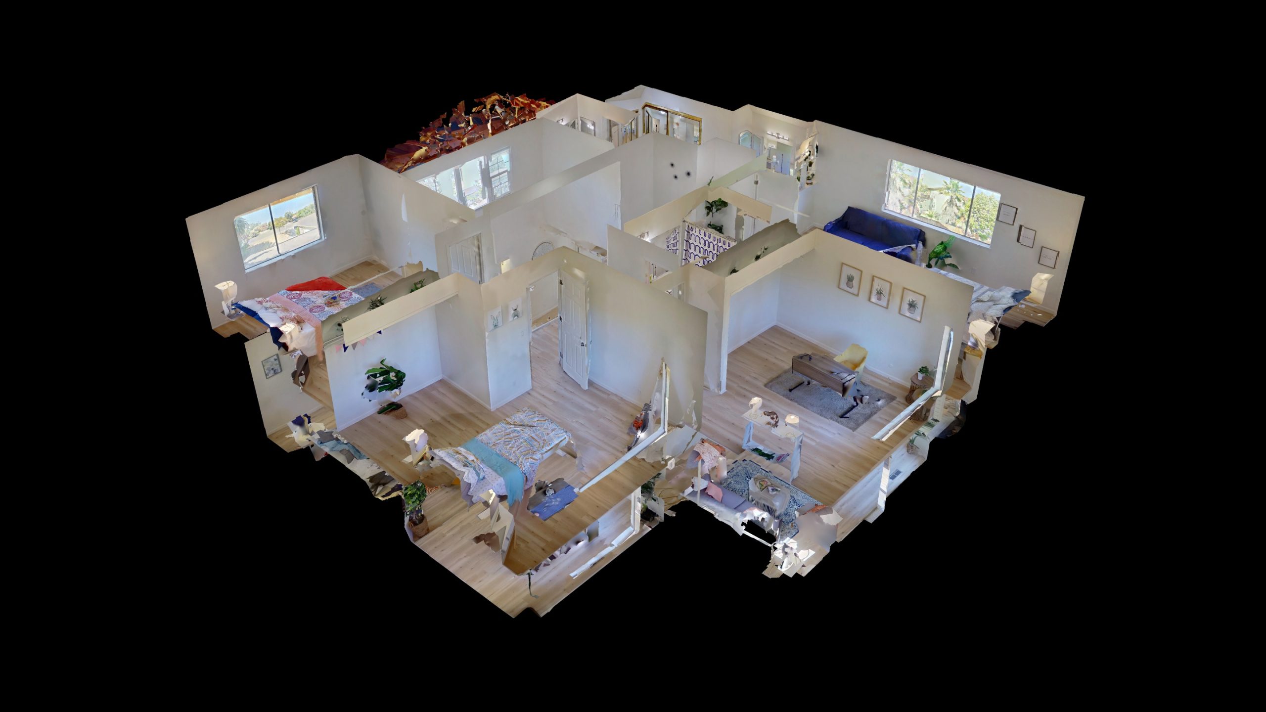 3D Matterport Pro （Including 2D Floor Plan）